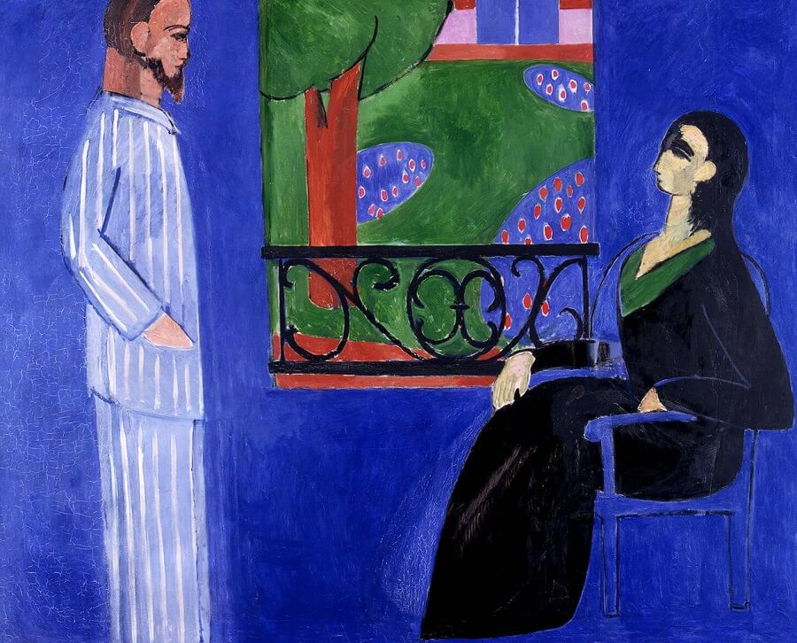 Fig. 2. Henri Matisse, The Conversation, 1908–1912, oil on canvas. State Hermitage Museum, St. Petersburg.