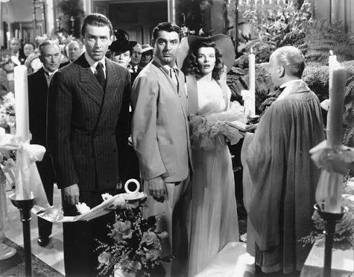 Image: George Cukor, dir., The Philadelphia Story, 1940. Film still.